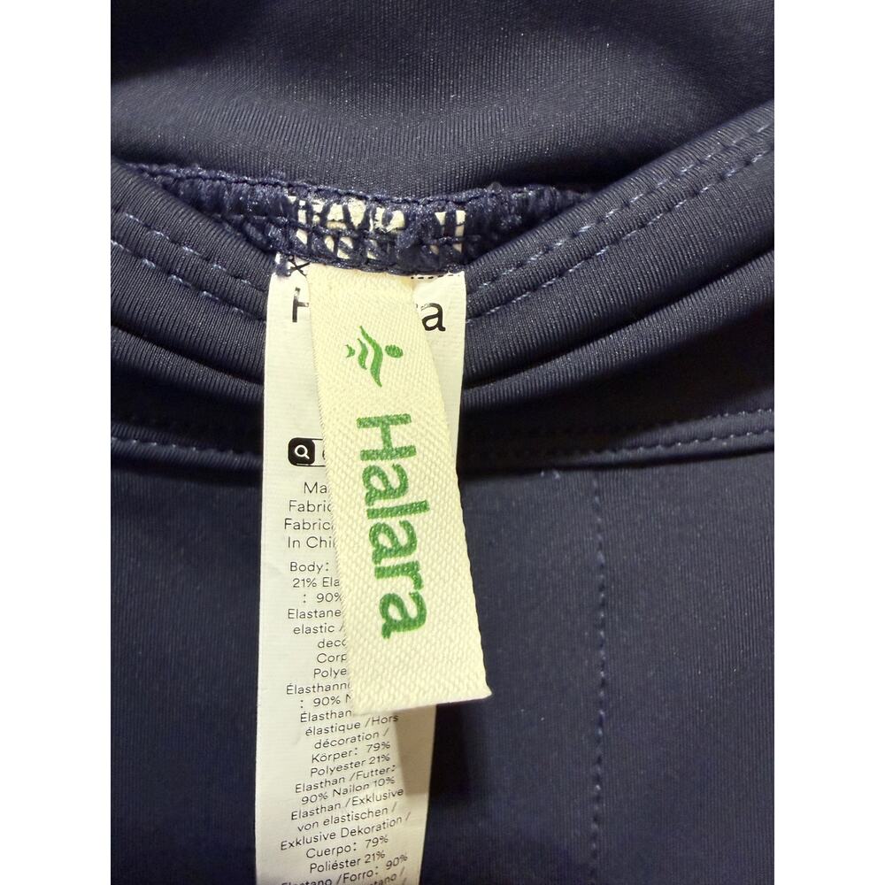 NWT Halara Flex DayStretch Mid Rise Side Zipper Pocket Work Flare Pants Size LP - Picture 9 of 13